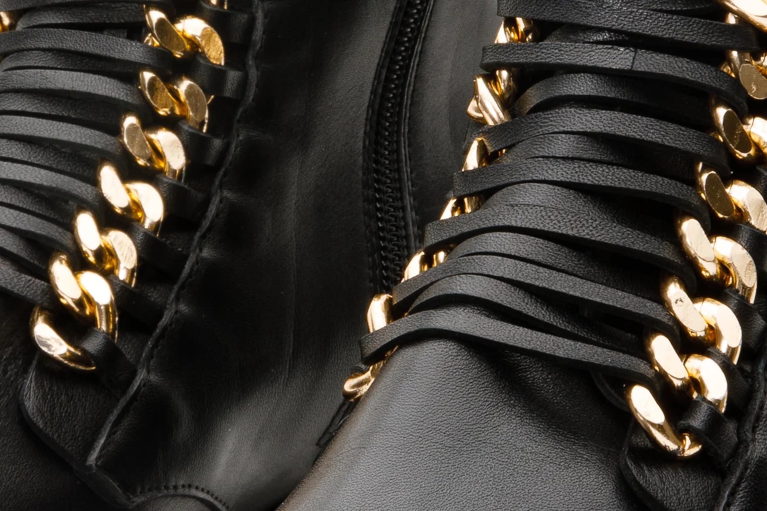 The Tuna Black Leather Mid Calf Women Boot - Image 6