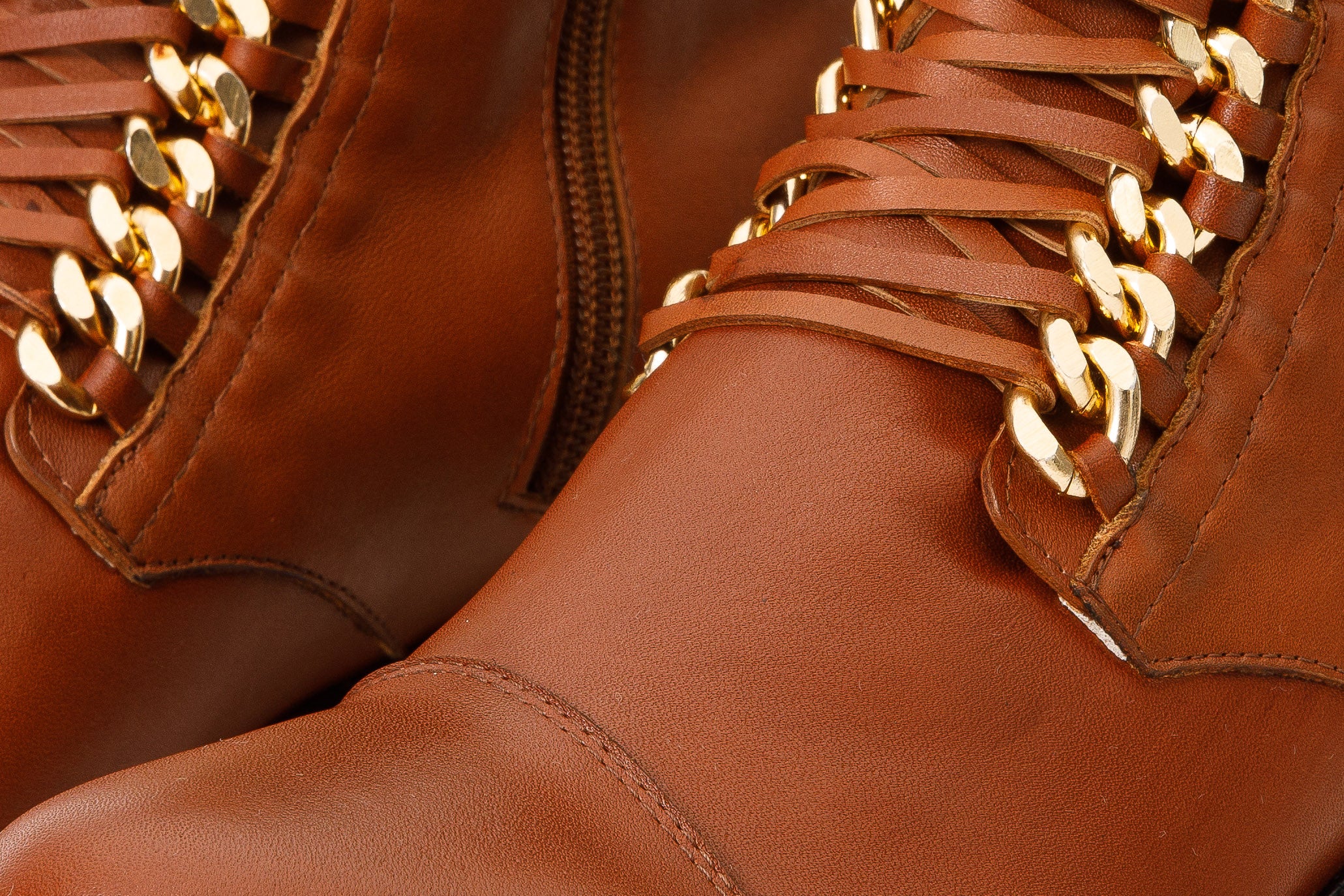 The Tuna Tan Leather Mid Calf Women  Boot - Image 5