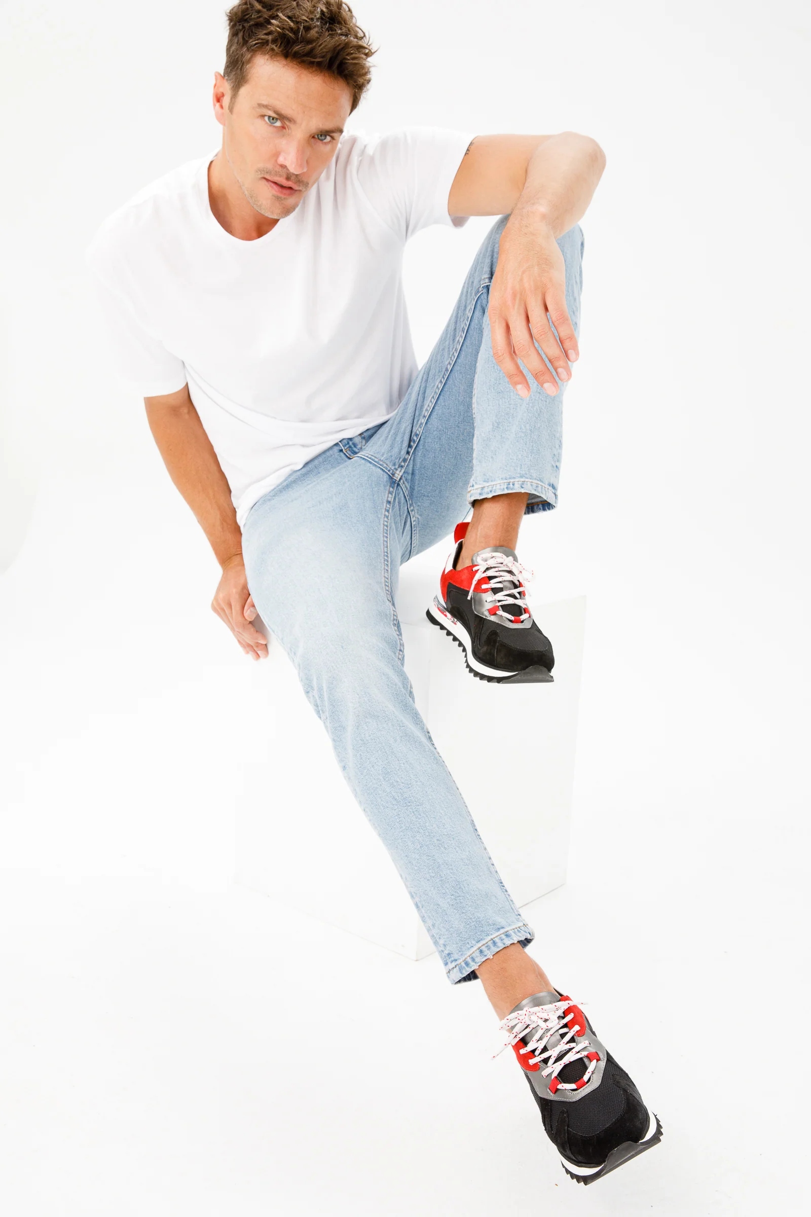 The Tyler Black Leather Men Sneaker Final Sale! - Image 12
