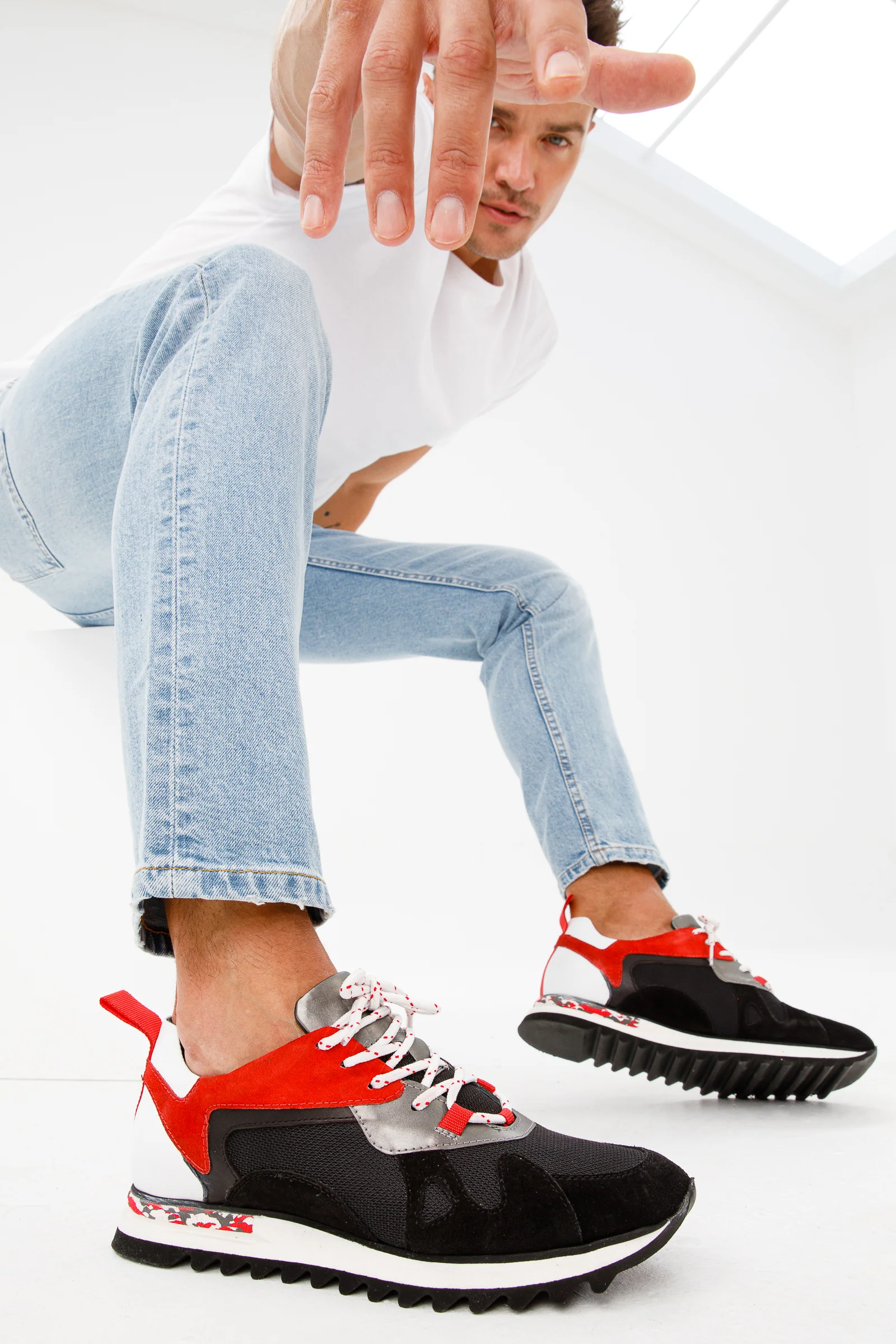 The Tyler Black Leather Men Sneaker Final Sale! - Image 13