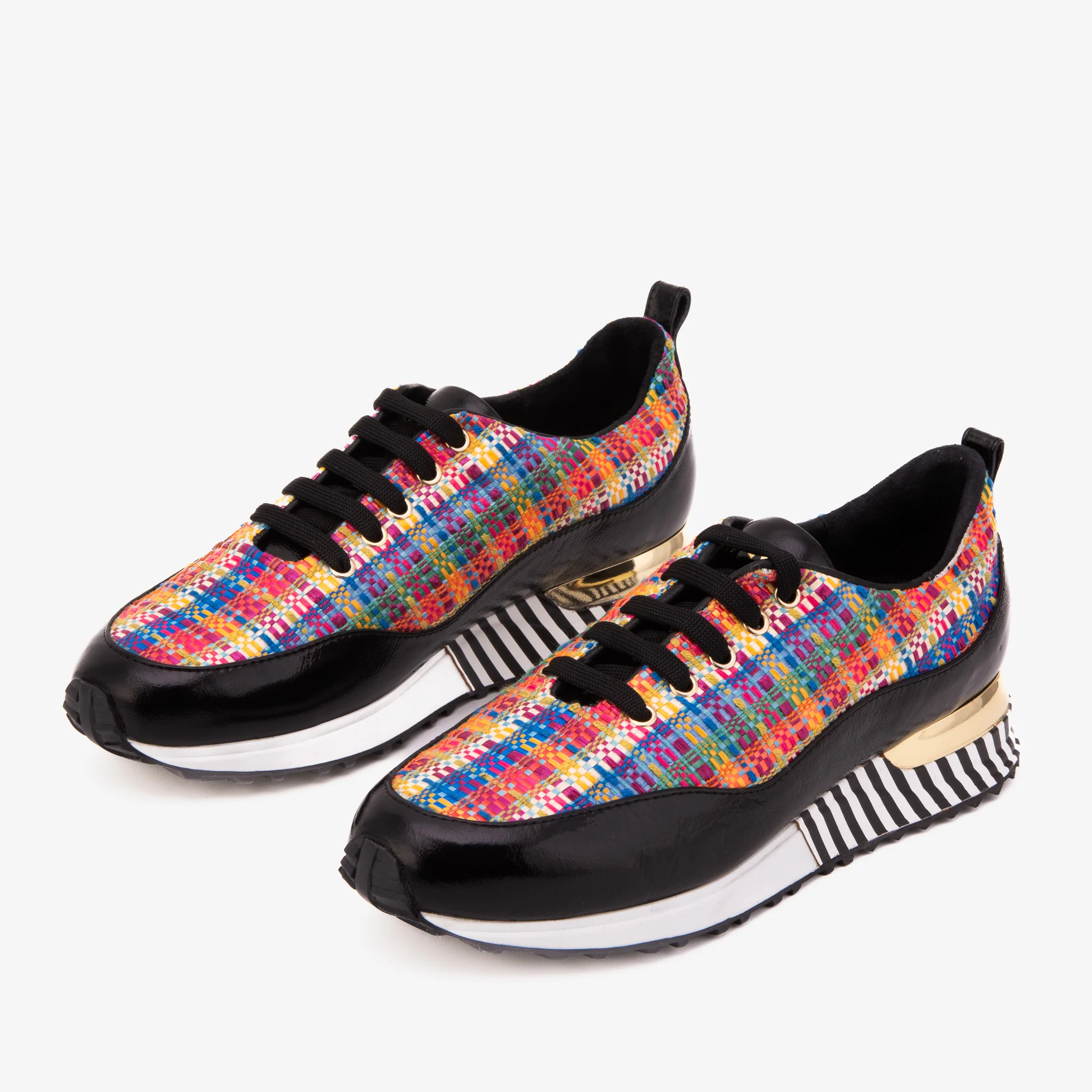The Valencia Leather Black Women Sneaker - Image 5
