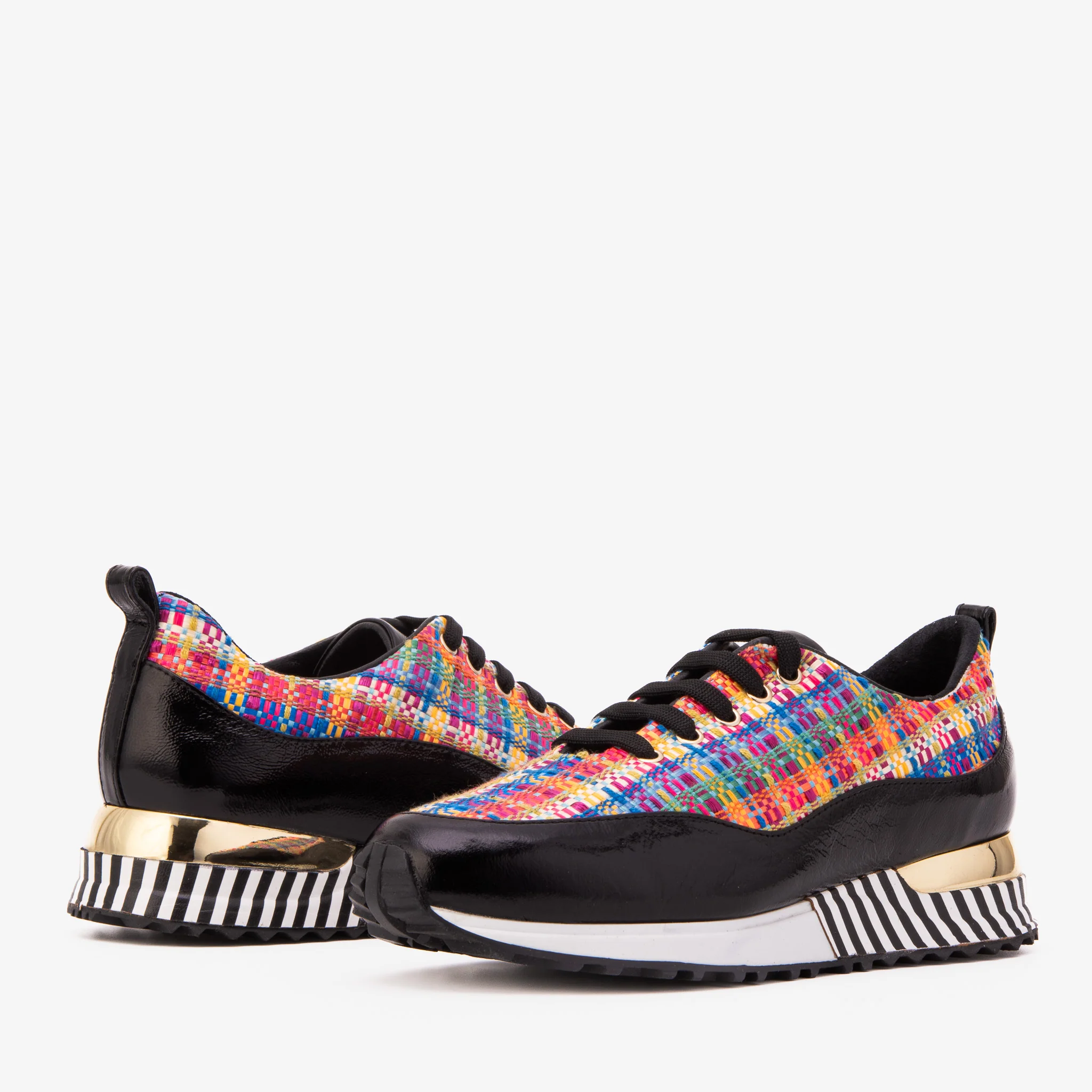 The Valencia Leather Black Women Sneaker - Image 6