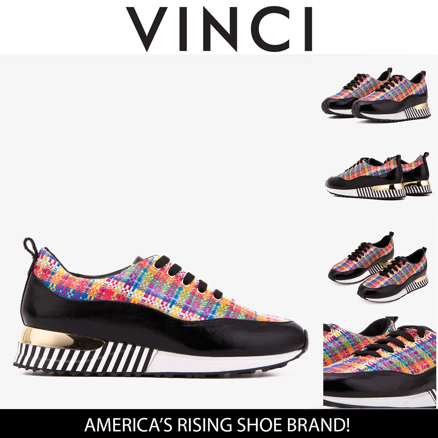 The Valencia Leather Black Women Sneaker - Image 7