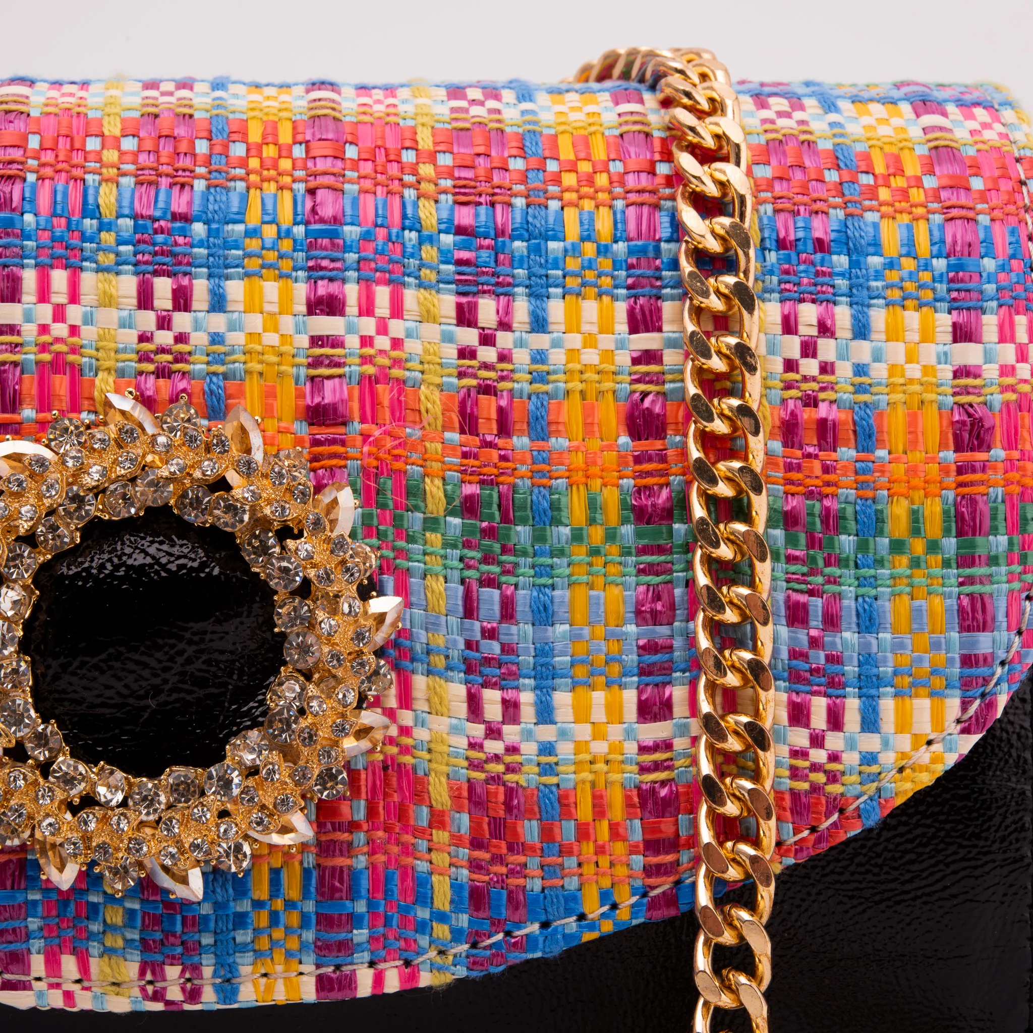 The Valencia Multicolor Leather Handbag - Image 4