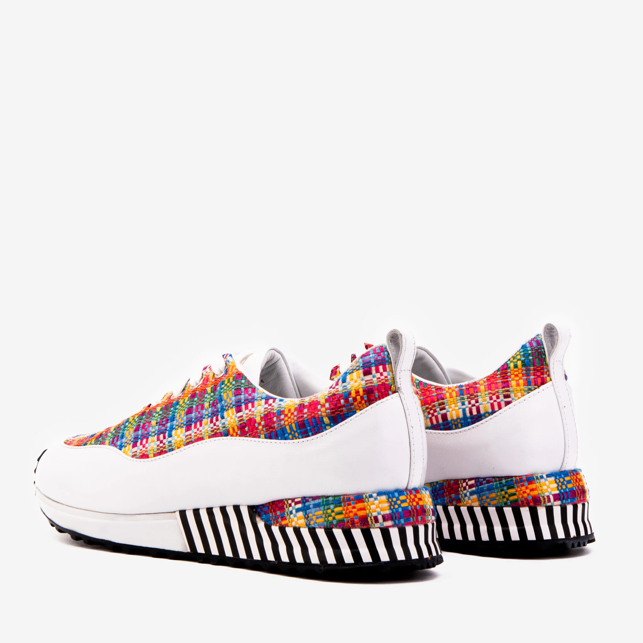 The Valencia White Leather Women Sneaker - Image 6