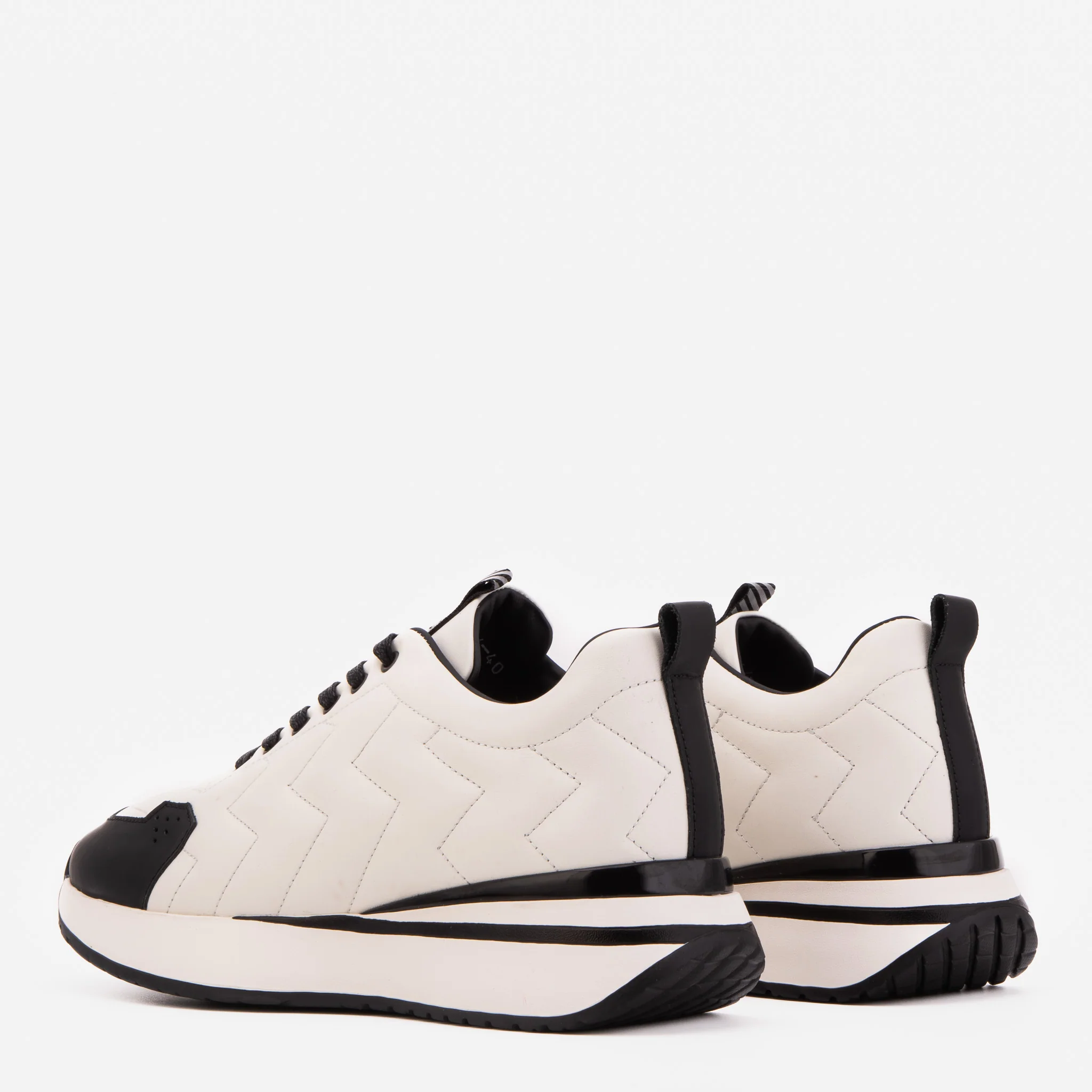 The Veneto White Leather Men Sneaker - Image 4