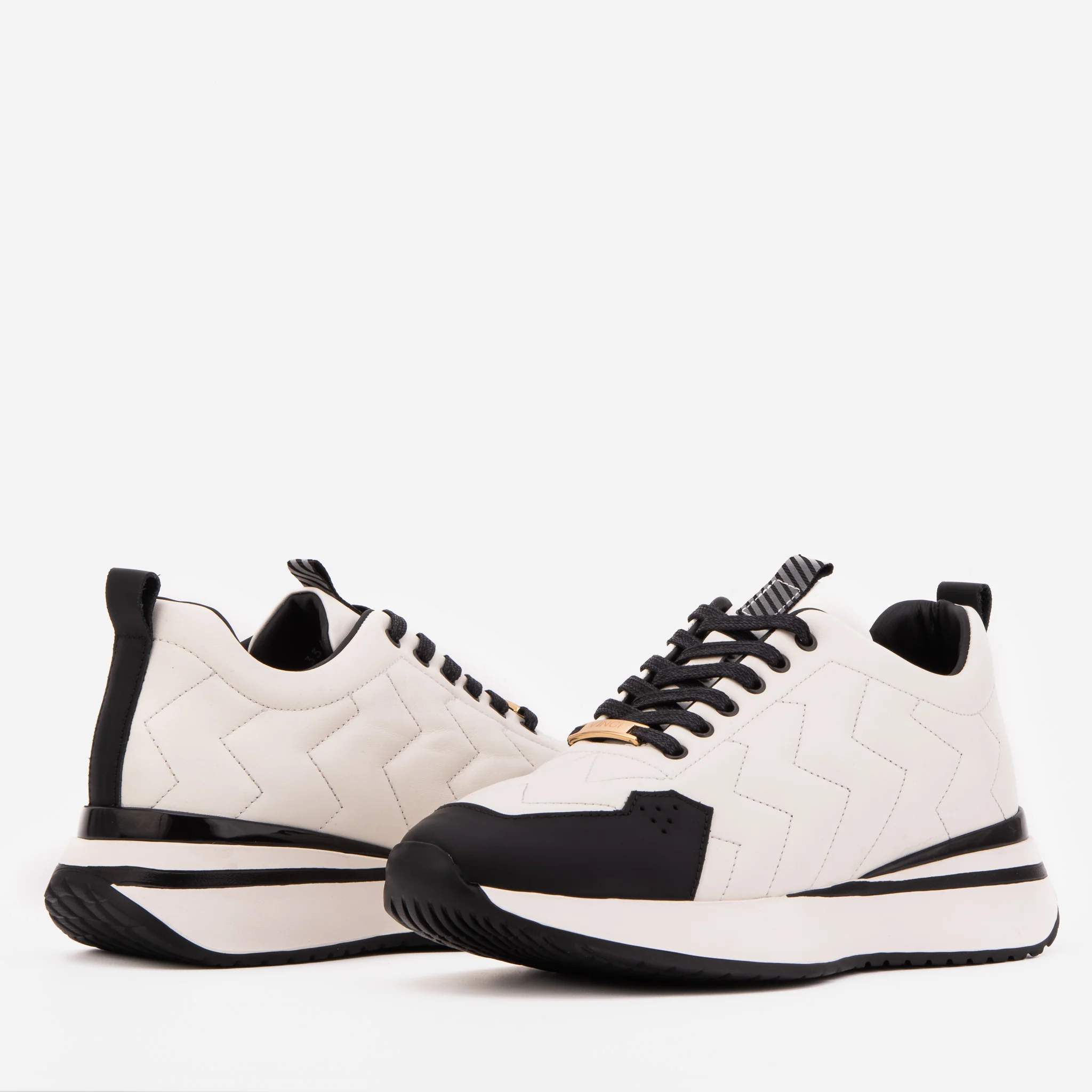 The Veneto White Leather Men Sneaker - Image 5
