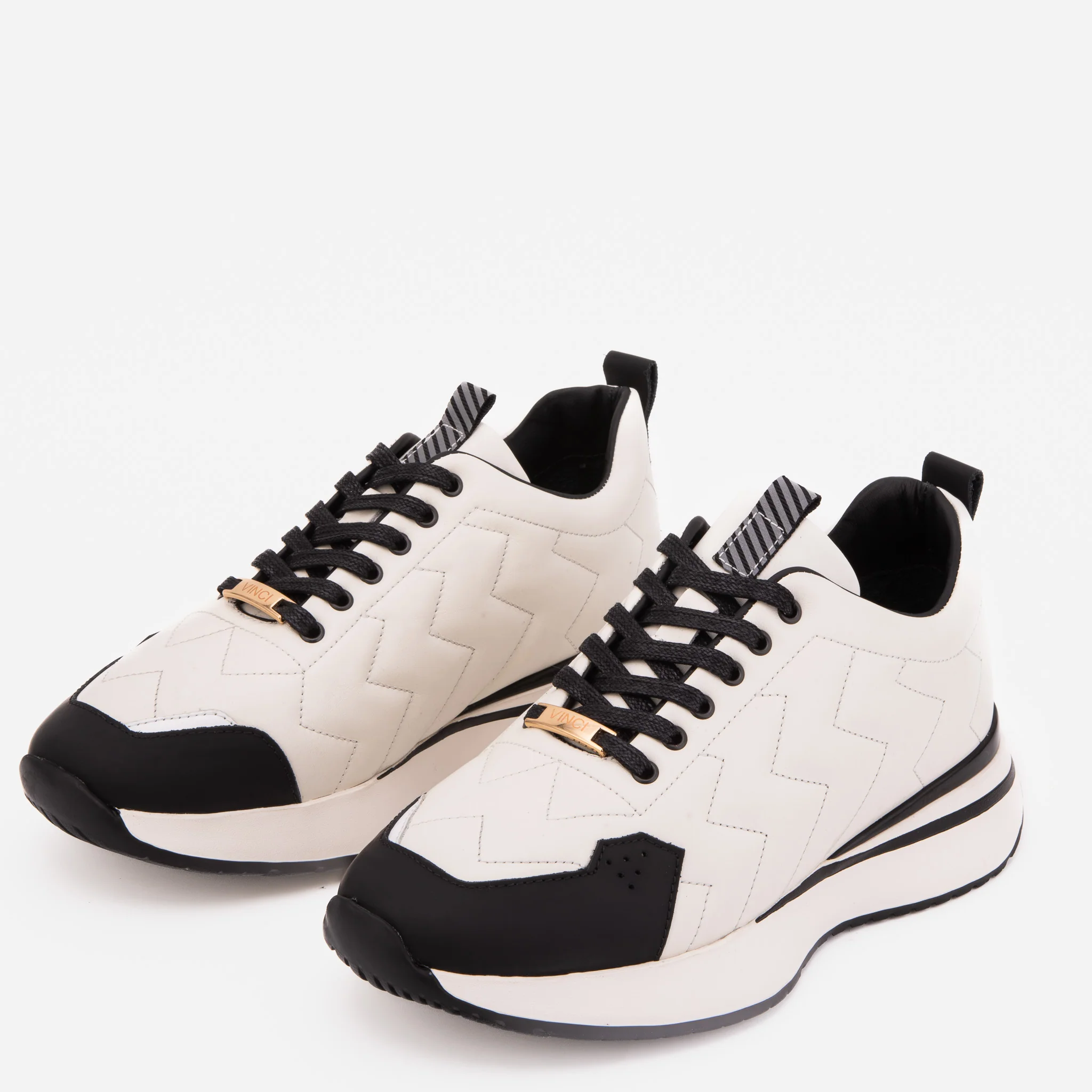 The Veneto White Leather Men Sneaker - Image 6