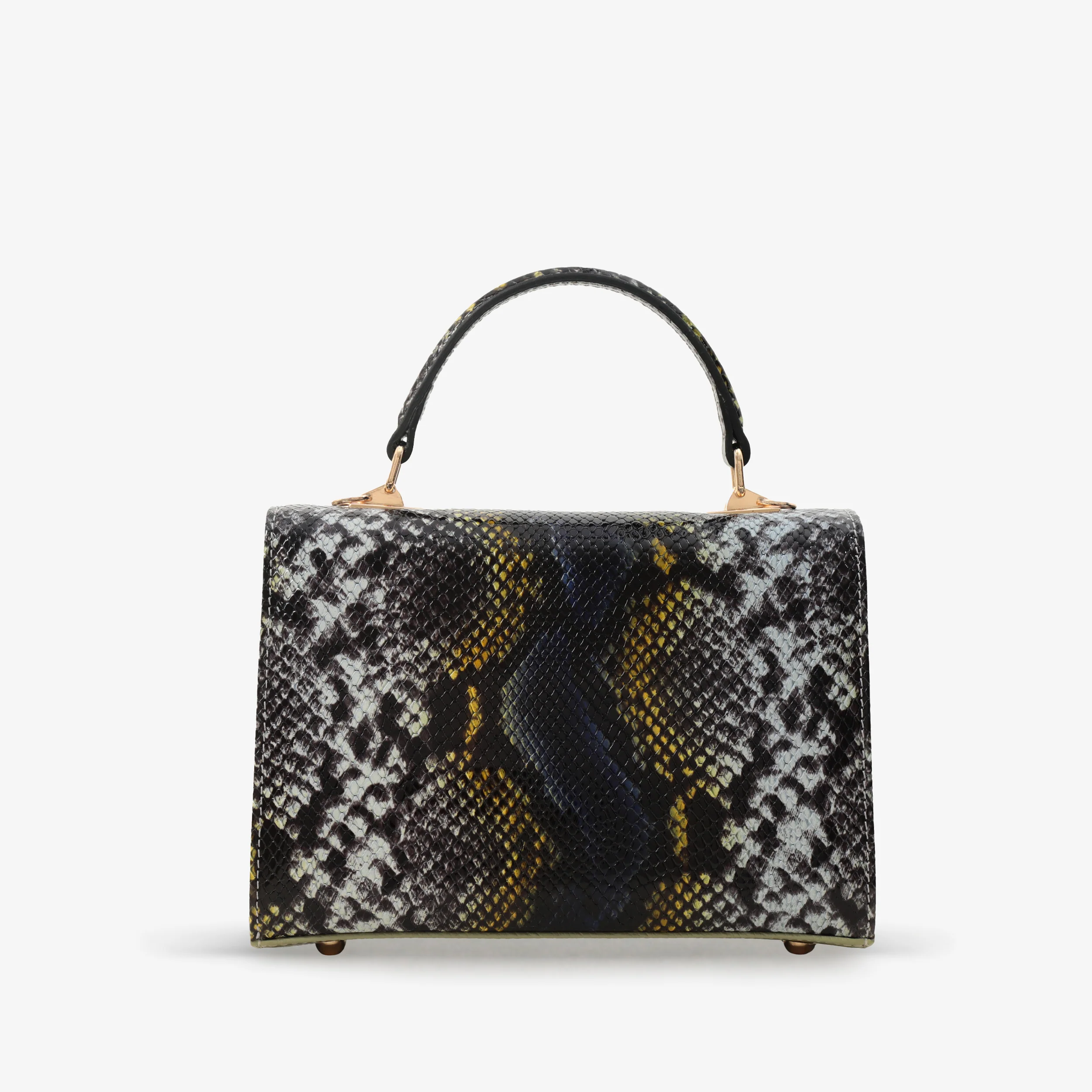 The Venezia Green Leather Handbag - Image 6