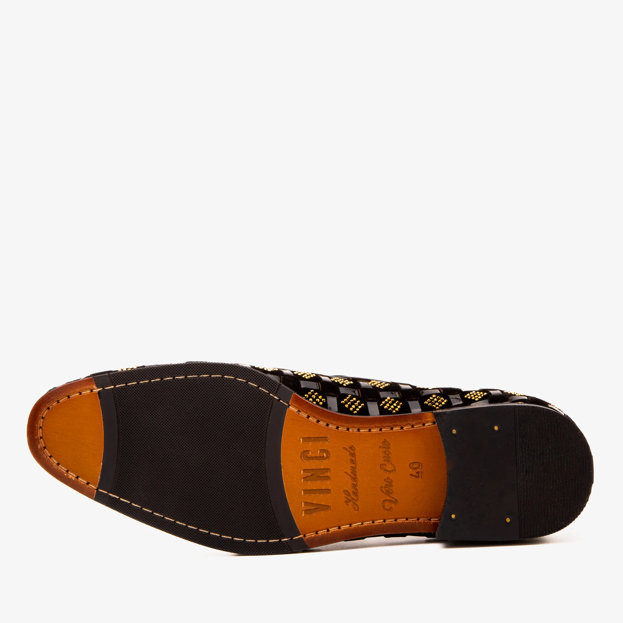 The Vicino Men Shoe Black Bit Dress Loafer - Image 7