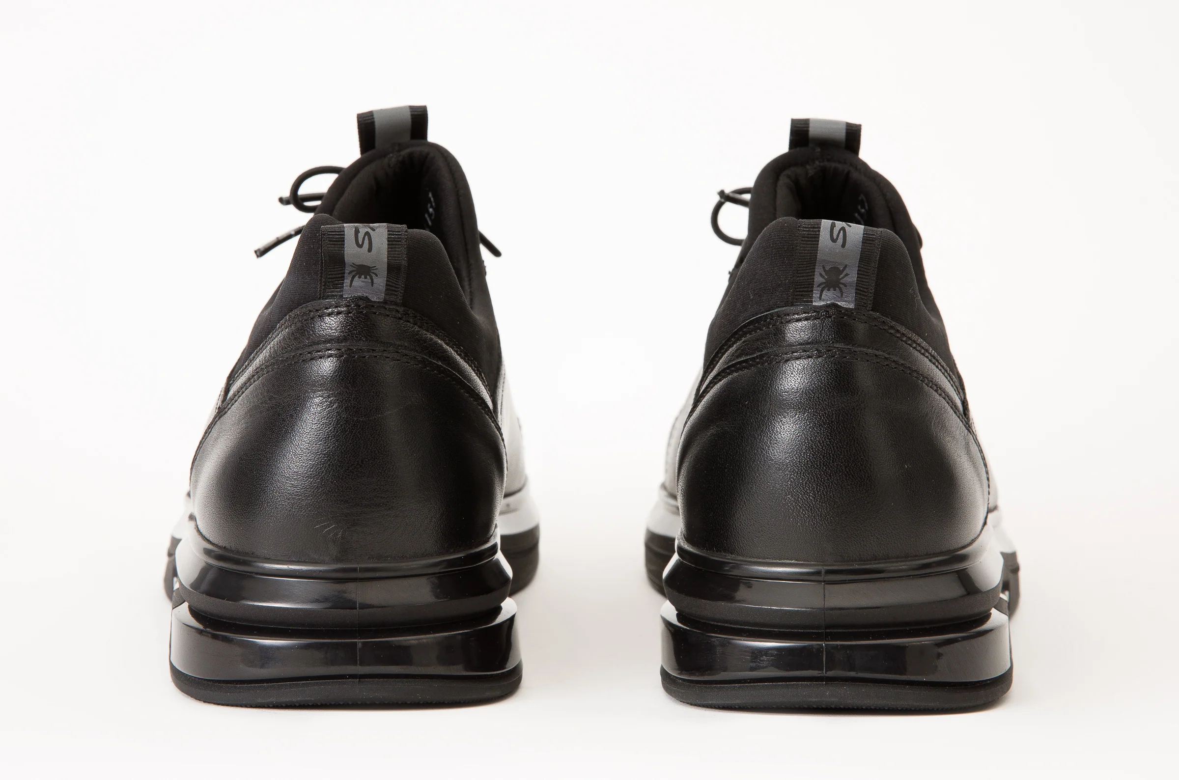 The Vilnius Black Leather Men Sneaker Final Sale! - Image 4