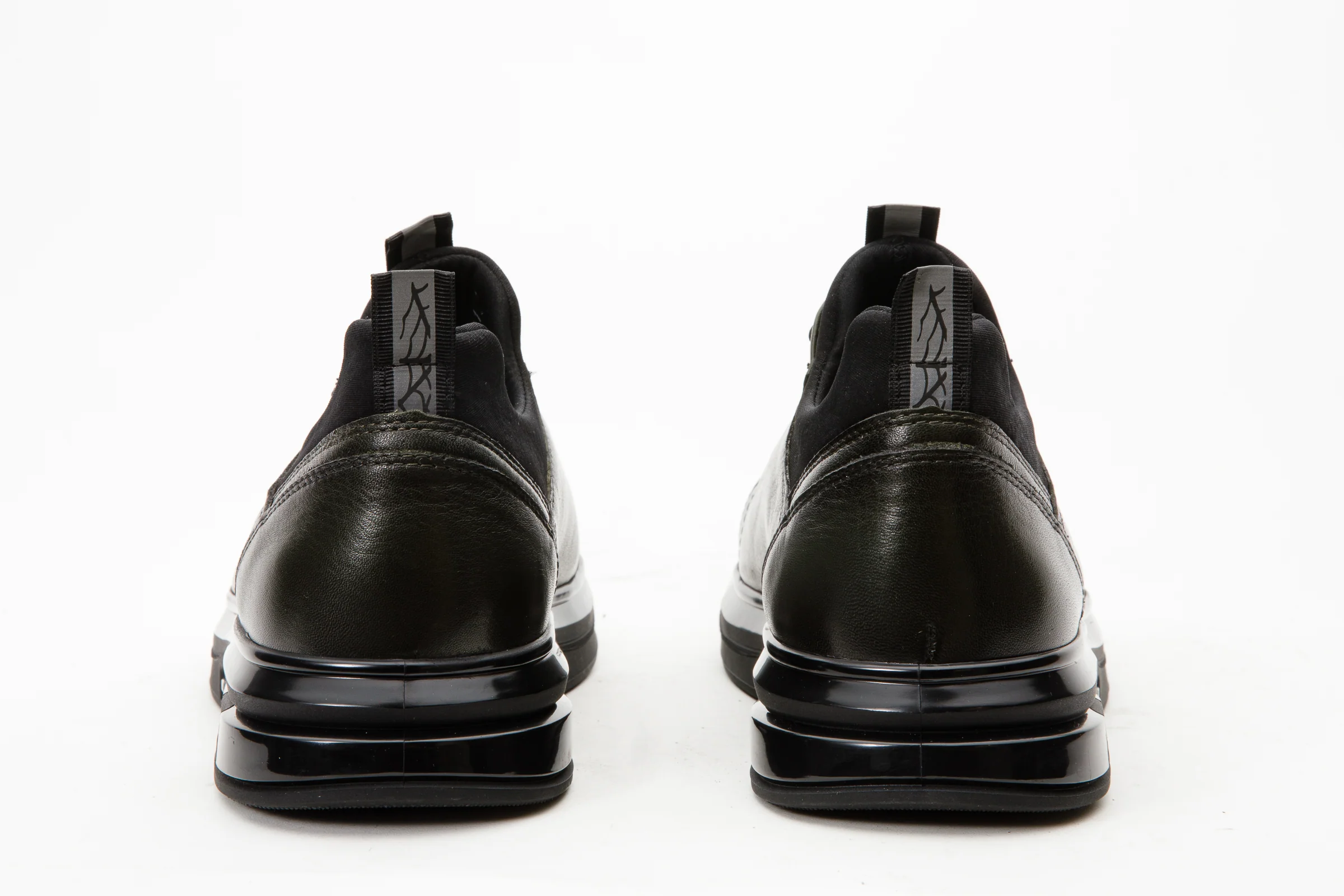 The Vilnius Green LeatherMen Sneaker Final Sale! - Image 3