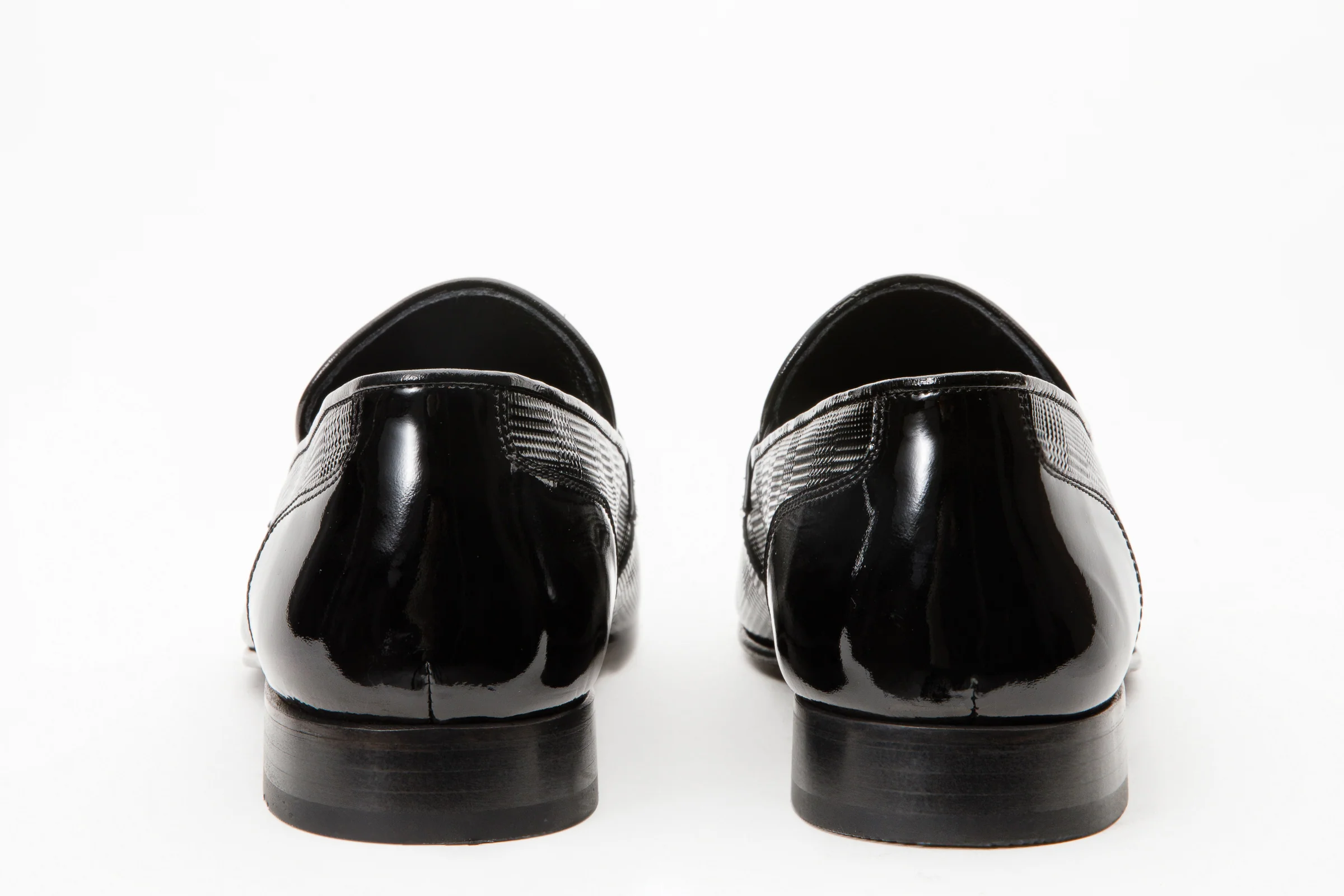 The Warsaw Men Shoe Black Leather Bit Loafer - Image 4