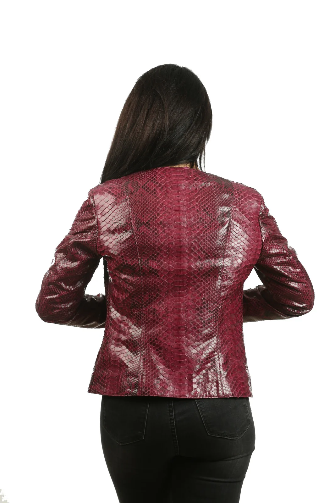Towanda Pyhtn Leather Women Jacket - Image 3