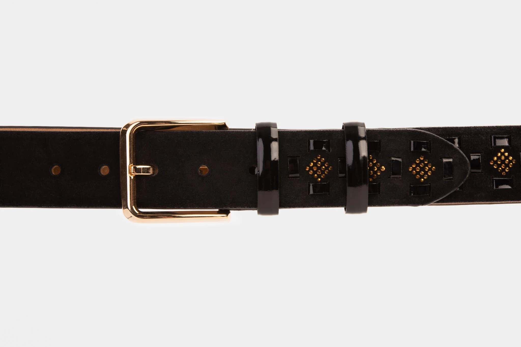 The Vicino Black Leather Belt - Image 2