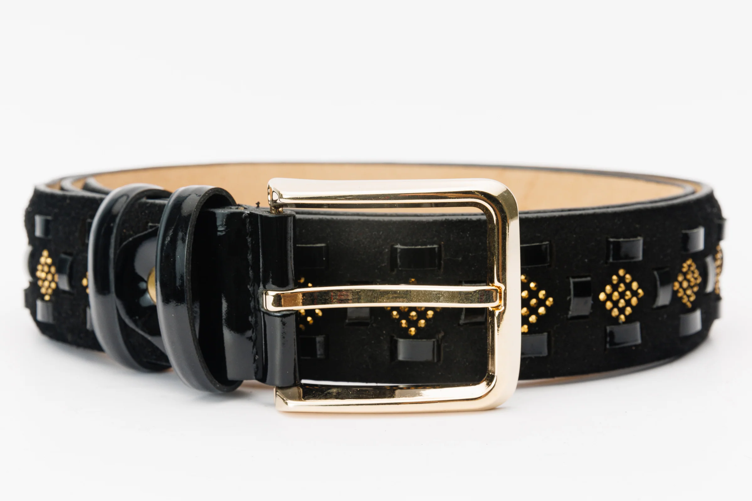 The Vicino Black Leather Belt - Image 5