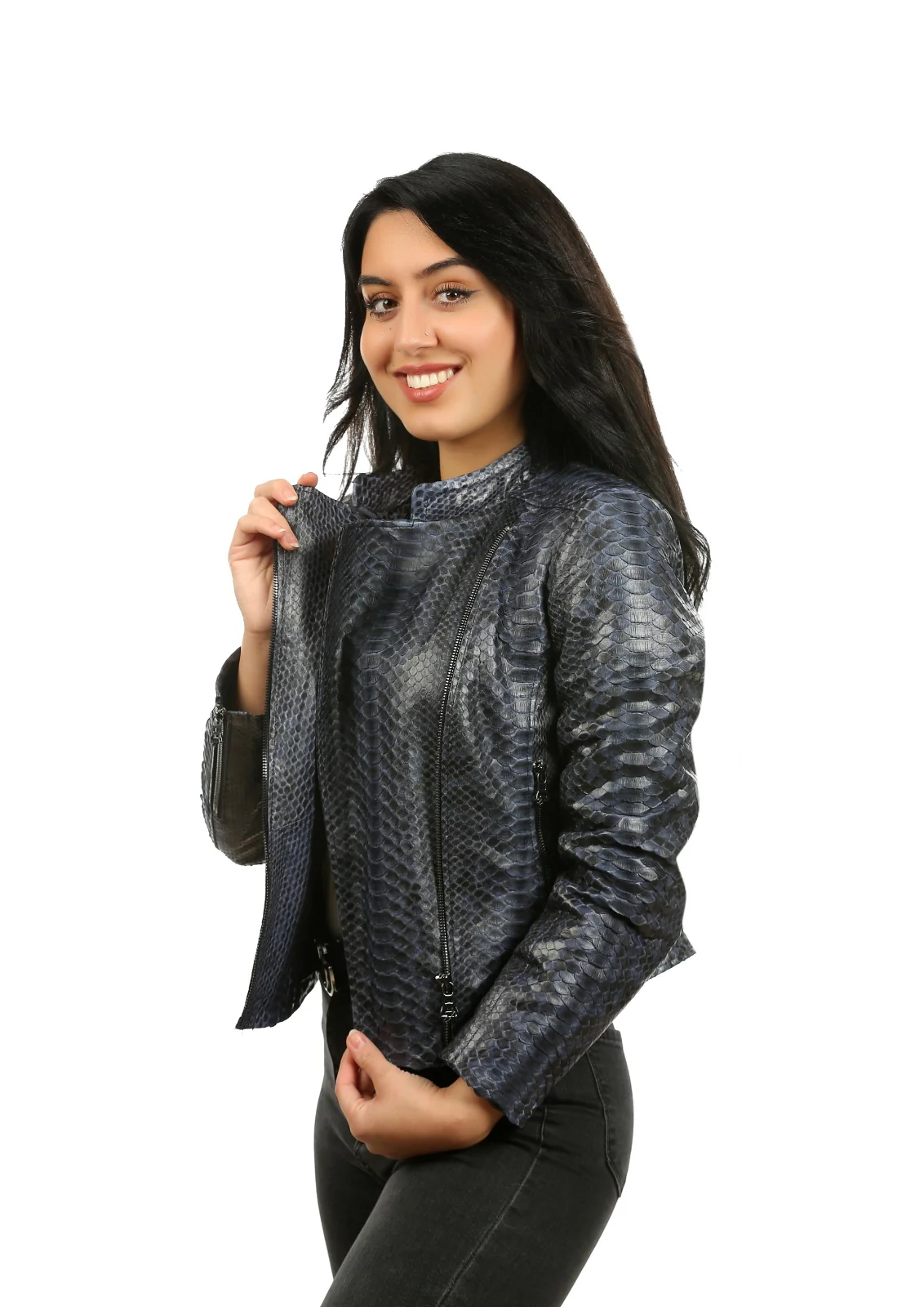 Wysox Sneake Leather Women Jacket - Image 2